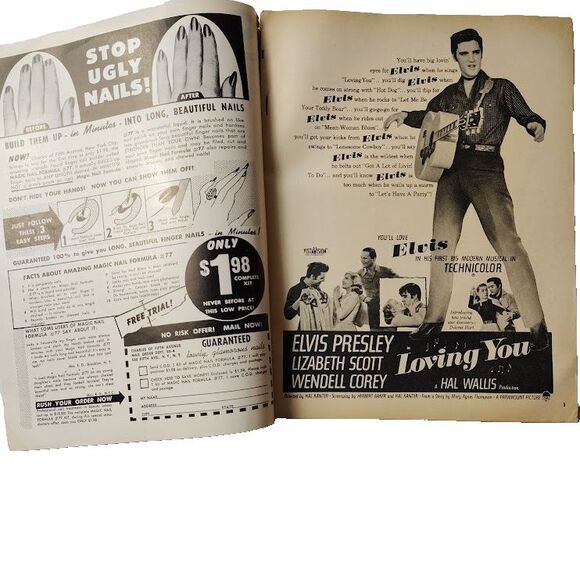 1957, Natalie Wood, "Screen Stars" Magazine (No Label) Scarce /Vintage - Picture 3 of 6